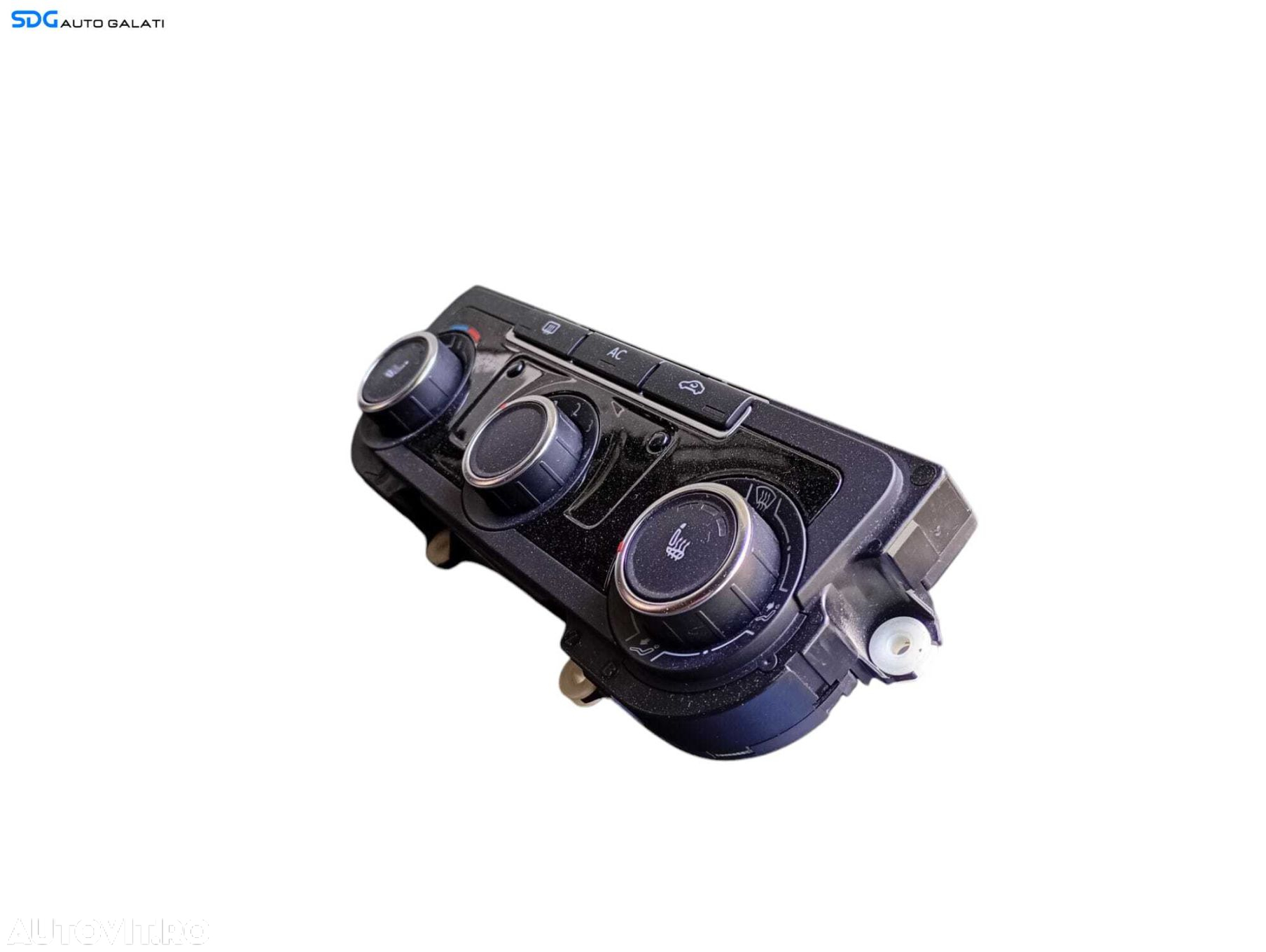Panou Modul Unitate Comanda AC Aer Conditionat Clima Climatic cu Incalzire in Scaun Scaune Volkswagen Jetta 4 MK4 2010 - 2018 Cod 7N0907426AN 5HB009751 [LC0615] - 6