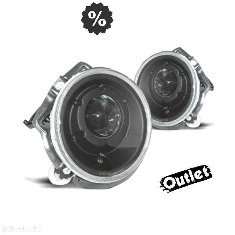 R145703C3 FARÓIS MERCEDES CLASSE G W463 89- LOOK AMG G65 FUNDO PRETO - 6
