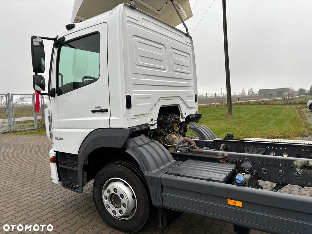 Mercedes-Benz ATEGO 1224 na resorze do zabudowy ( platforma, hakowiec, wywrotka meiller, HDS, przewóz maszyn, beczka asenizacyjna itd) idealny pod wywrot - 7