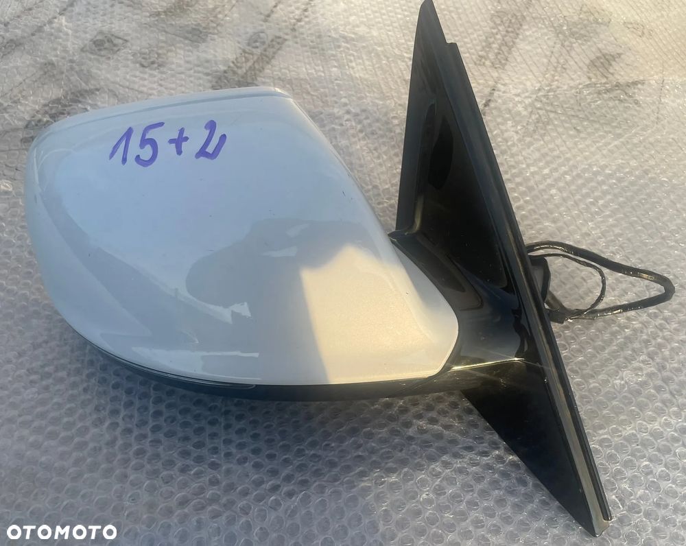 Audi Q5 8R lusterko prawe 15+2 PIN asystent LS9R - 1