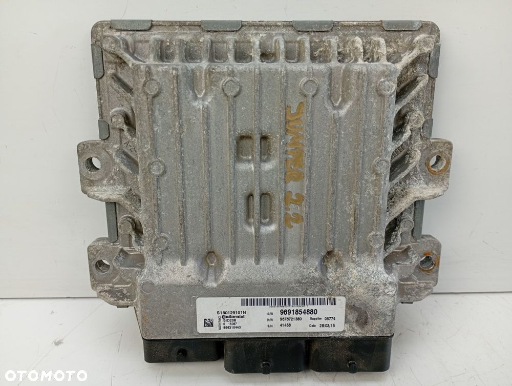sterownik silnika moduł bsi skrzynka bezpieczników zestaw boxer III jumper lift 2.2 hdi 130 km euro5 9691854880 - 8