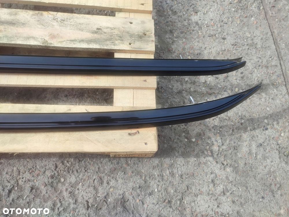 bmw f15 x5 relingi dachowe m-pakiet czarny poŁysk - 4