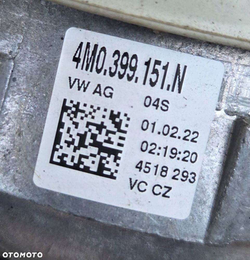 audi rs6 rs7 c8 4k poduszka poduszki skrzyni biegów 4m0399152n jak nowe - 5