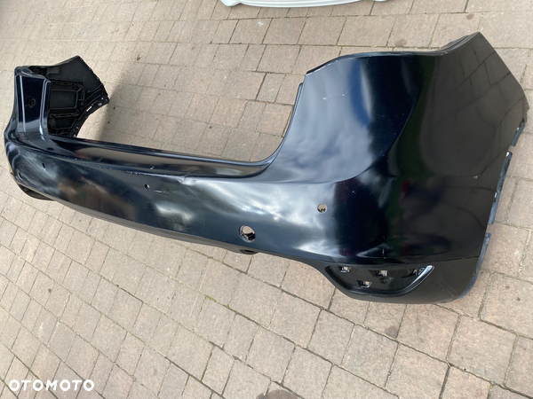 PORSCHE CAYENNE II 7P5 958 92A ZDERZAK TYLNY LY9B PDC SPOILER ORG.