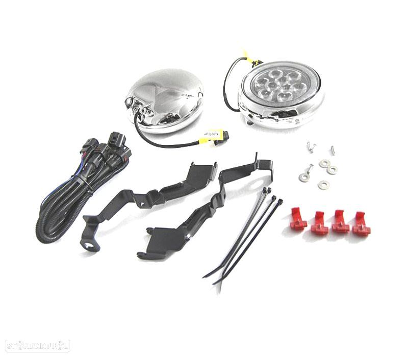 FAROIS NEVOEIRO GRELHA DIANTEIRA FULL LED MINI COOPER - 2