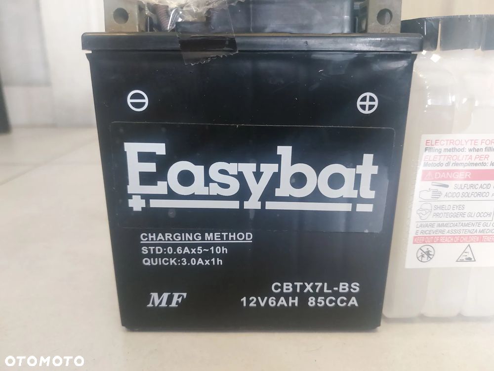 AKUMULATOR EASYBAT CBTX7L-BS P+12V 6AH 85A MOTOCYKLE QUADY SKUTERY - 2