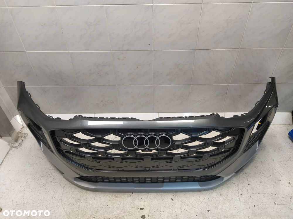 AUDI Q3 S-LINE ZDERZAK PRZÓD PRZEDNI GRILL POD KAMERE 4XPDC ORYGINAŁ - 11