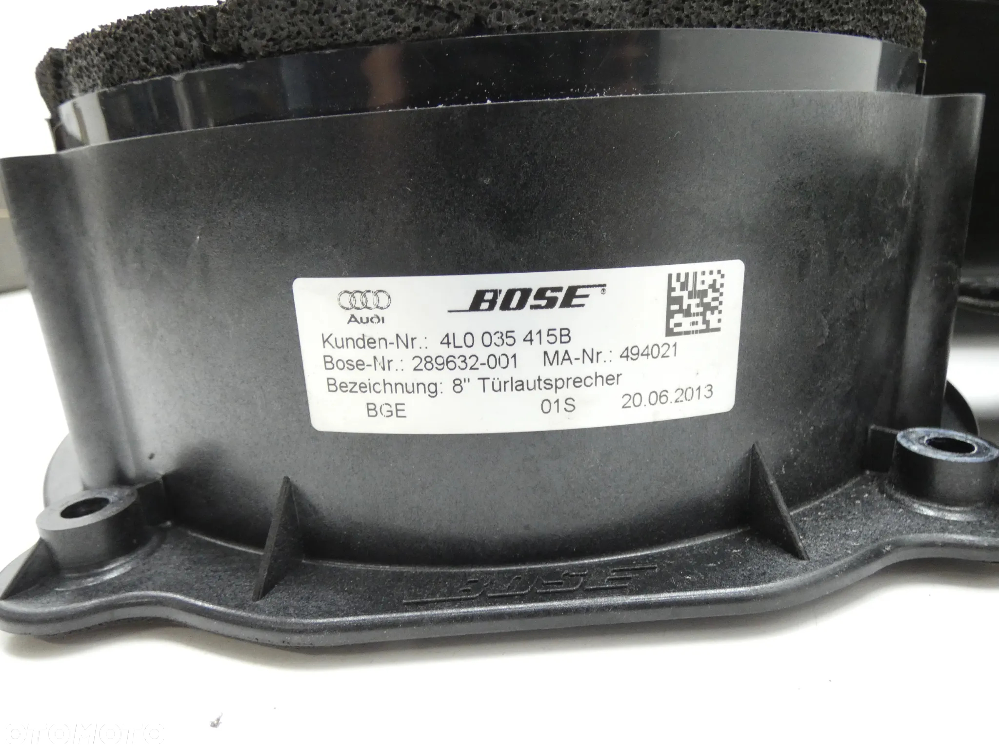 AUDI TT 8J GŁOŚNIKI BOSE PRZÓD TYŁ SUBWOOFER KOMPLET 8J8035382A 4L0035415B GORLICE - 11