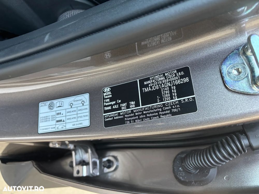 Hyundai Tucson 1.6 CRDi 48V-Hybrid 2WD DCT Trend - 41