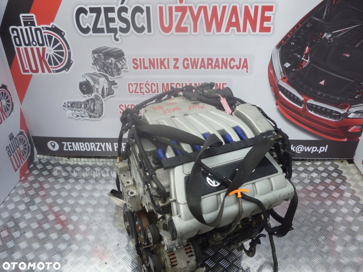 SILNIK KOMPLETNY SWAP VW GOLF 5 3.2 VR6 BUB 250KM 131 TYS - 1