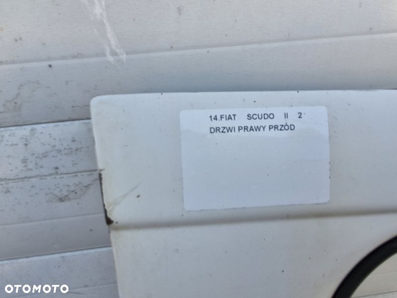 fiat scudo expert jumpy 2 ii 07-16r drzwi prawy przód prawe przednie - 4