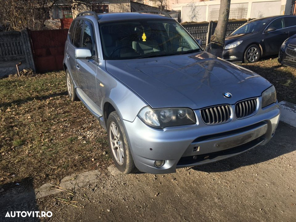 MOTOR 2.0D 150 Cp BMW X3 M PACHET PIELE NEAGRĂ ȘI CREM JANTE 17” CUTIE MANUALA