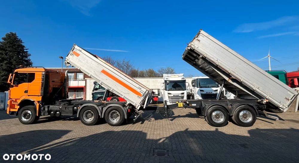 MAN TGS 26.510 6x4 + Przyczepa Kempf 3-Stronny Wywrot | 510 KM | Automat | - 7