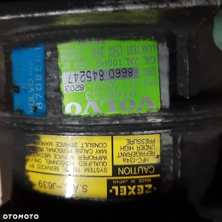 Sprężarka Kompresor Klimatyzacji Volvo S60 V70 S80 9166103 - 3