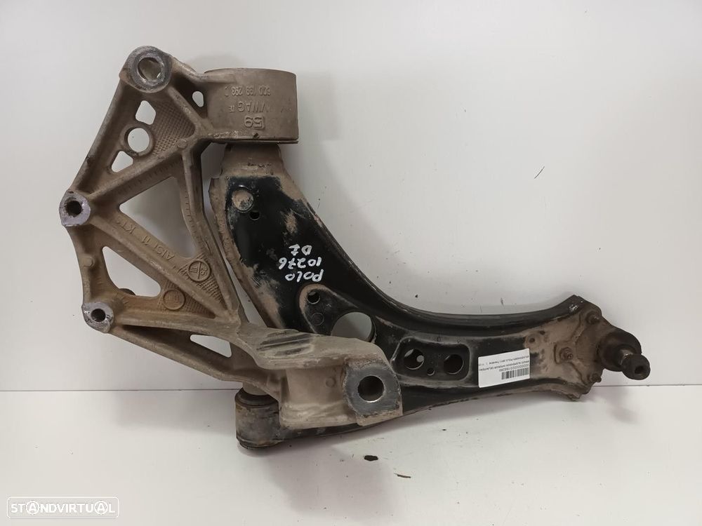 BRAÇO SUSPENSÃO INFERIOR FRONTAL ESQUERDO VOLKSWAGEN POLO 2004 -6Q0407157C - 4