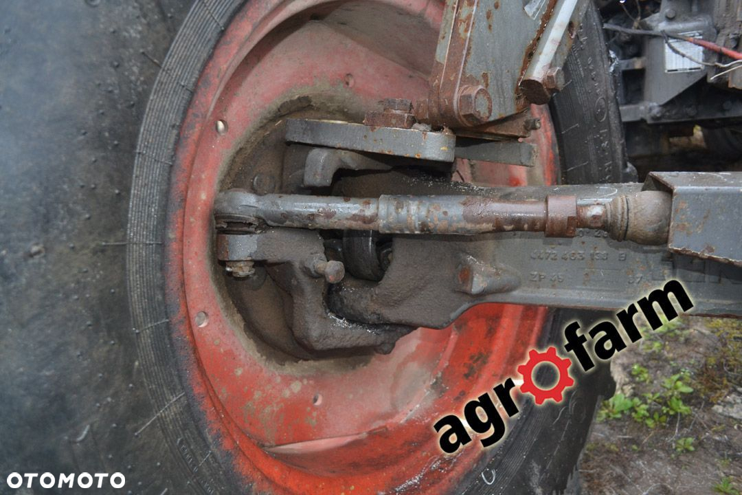 Fendt 380 390 370 GT skrzynia silnik kabina most zwolnica blok zawór - 4