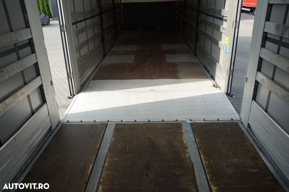 DAF XF 480 / COMBINAȚIE TANDEM / SSC / DRIVE-THROUGH / 120 M3 / I-PARK COOL / PUNTE RELAXABILĂ / ACOPERIȘ RELAXABIL / REMORCĂ - 24
