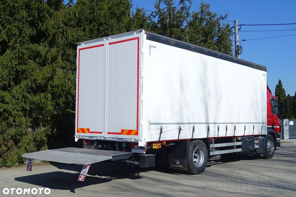 Scania P250 Euro 6 sypialna, firanka 18pal, winda, sprowadzony - 9