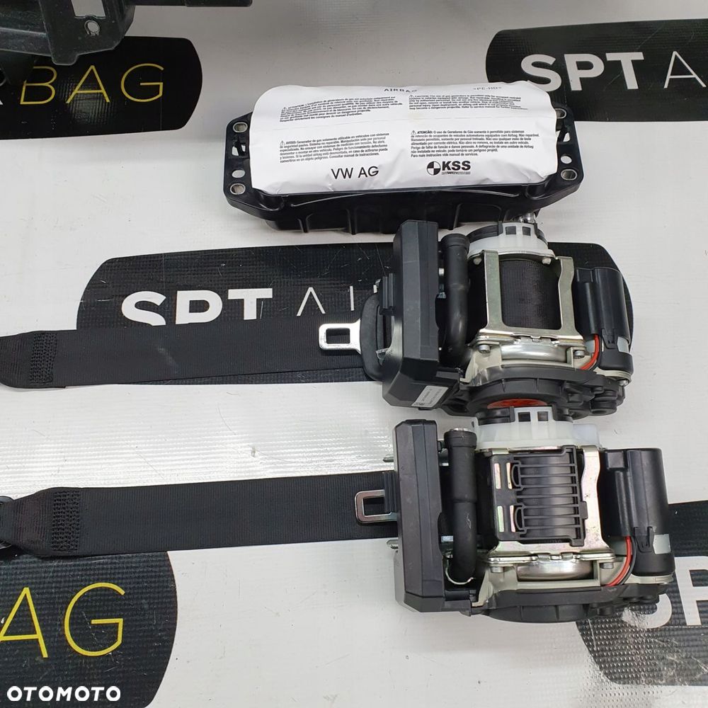 AUDI A6 C8 DESKA ROZDZIELCZA KONSOLA KOKPIT PULPIT PODUSZKI AIRBAG AIR BAG PASY KIT SET - 8