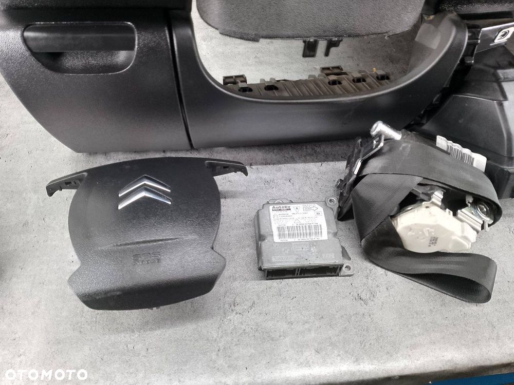 DESKA ROZDZIELCZA,KONSOLA PODUSZKI SENSOR PASY CITROEN C5 III 96821775ZD - 4