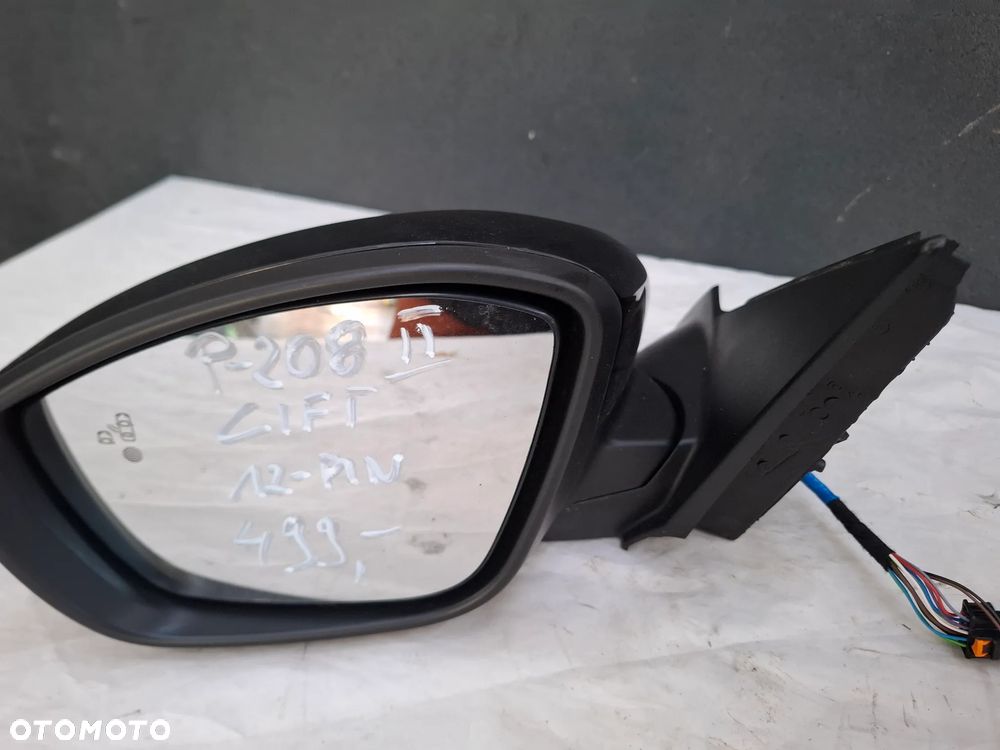 Peugeot 208 II lift lusterko lewe asystent 12-pinow 10+2 985369009V - 2