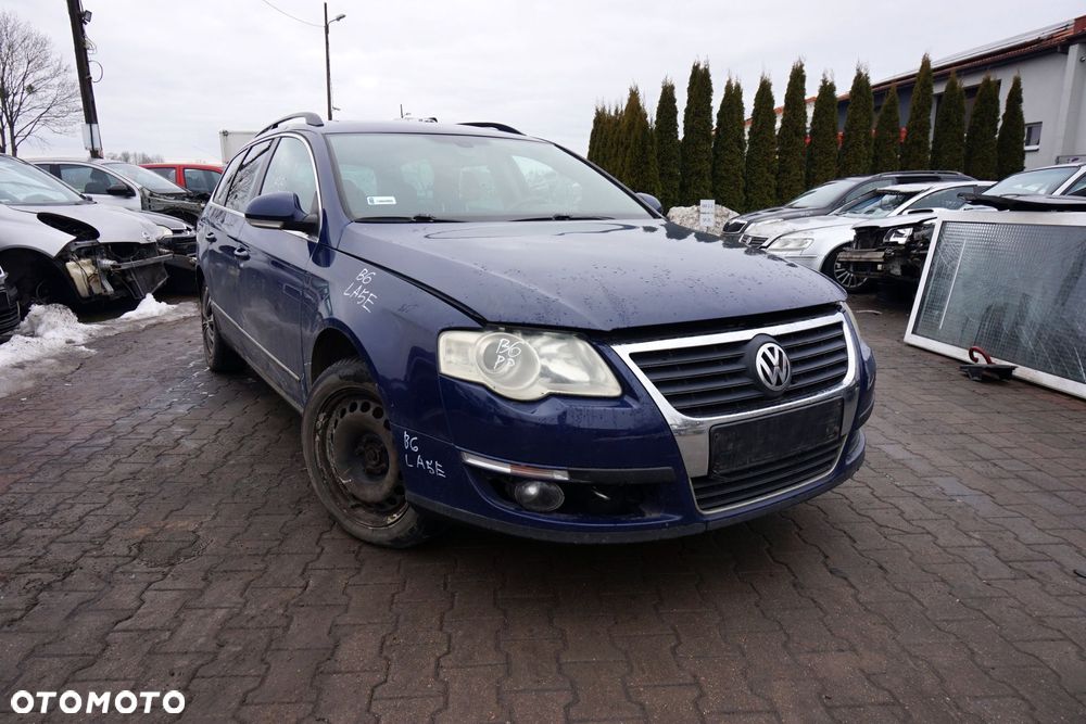 VOLKSWAGEN PASSAT B6 KOMBI 2006 LA5E 2.0 TDI BMP 140KM JLU GRANATOWY na części - 7