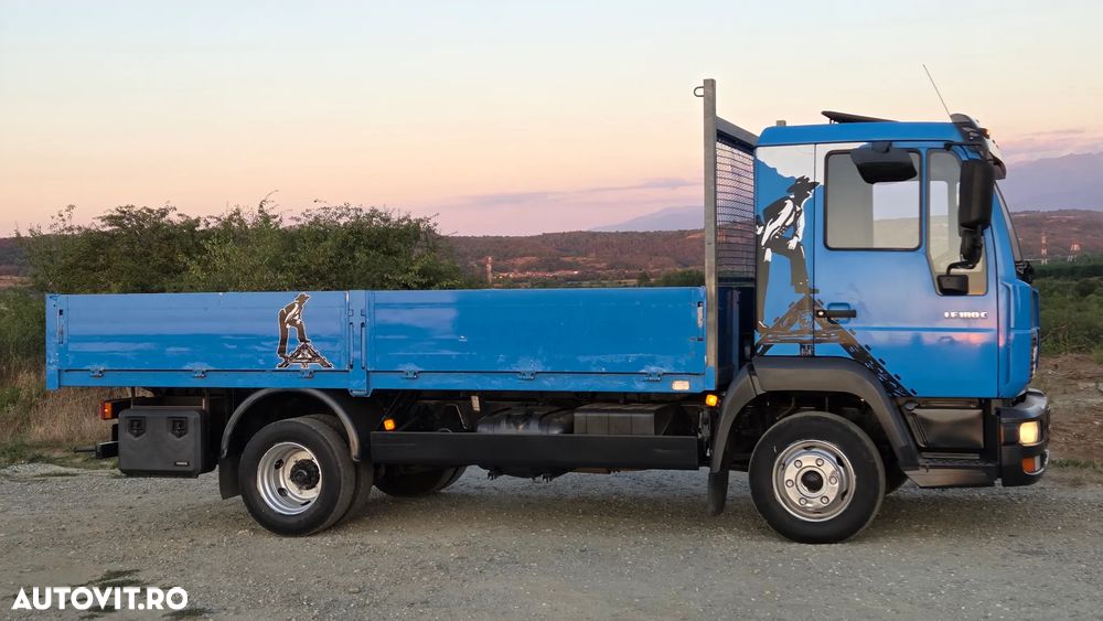 MAN LE 180 - 7,5t  - platforma impecabil 213.ooo km - 29