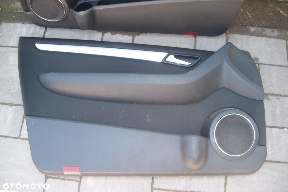 mercedes w169 3d tapicerki drzwi komplet 2szt - 2