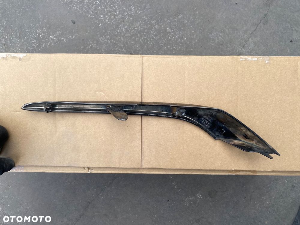 LEXUS RX F-SPORT Oryginalna LEWA Dolna LISTWA DOKŁADKA NAKŁADKA ZAŚLEPKA CHROMOWANA  CHROM ZDERZAKA PRZEDNIEGO W NA ZDERZAK PRZEDNI LEWY PRZÓD 52713-48030  5271348030 F Sport RX PHASE IV RX450H RX 450 RX 350 RX350 W-wa. - 6