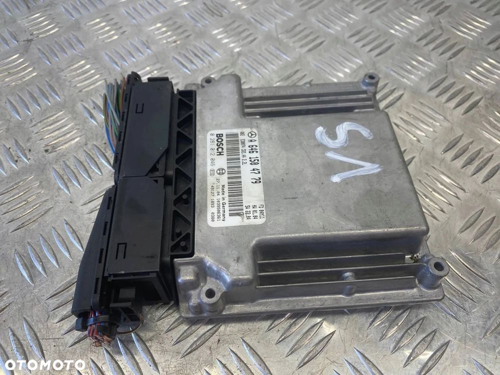 MODUŁ STEROWNIK SILNIKA MERCEDES SPRINTER W906 A6461504779 0281012046 - 3