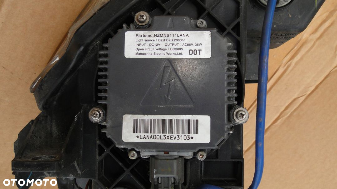 NISSAN MURANO Z50 LAMPA LEWA PRAWA PRZÓD PRZEDNIA XENON 03-08 EUROPA - 7