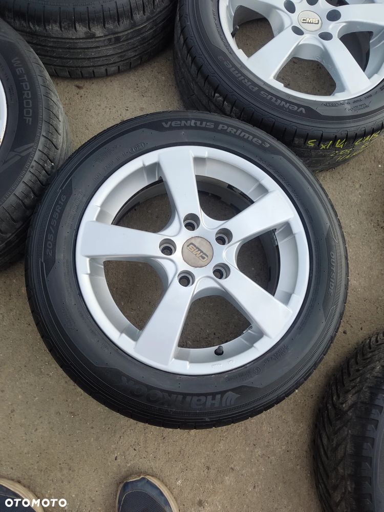5x114,3 Felgi Aluminiowe Alufelgi 5x114 Koła Letnie lato 16 RENAULT NISSAN MITSUBISHI SUZUKI TOYOTA LEXUS KIA HYUNDAI MAZDA HONDA DACIA 21r. Legnica ALU-RAD 205/55 7mm - 5