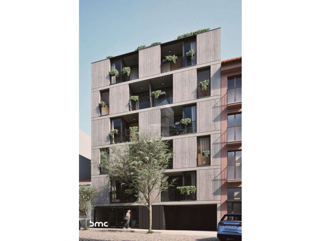 Apartamento T1 novo em Matosinhos - Grande imagem: 4/12