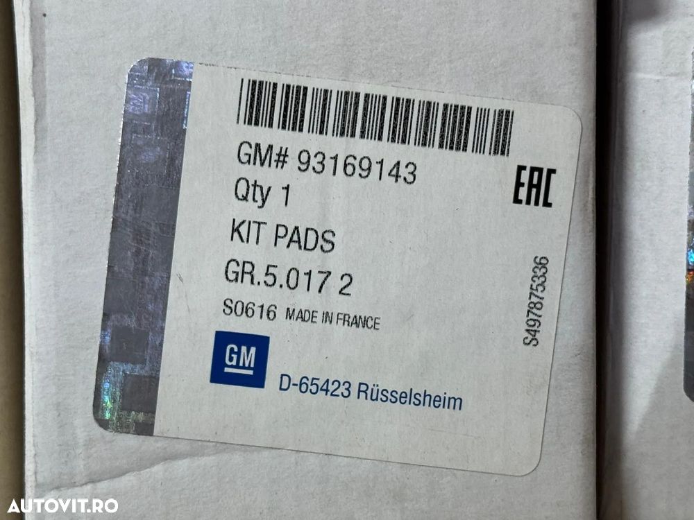 93169143 | Etrier Frana | Opel Astra G/ H - 1