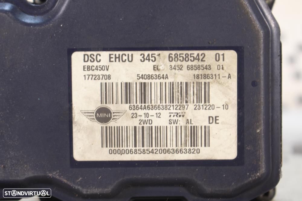 Abs Mini Mini (R56)  34516858542 / 34526858543  / 6858542 / 6858543 - 8
