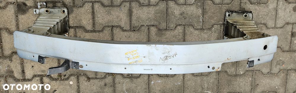 Opel Meriva II B belka przód zderzaka przedniego strefy zgniotu - 2