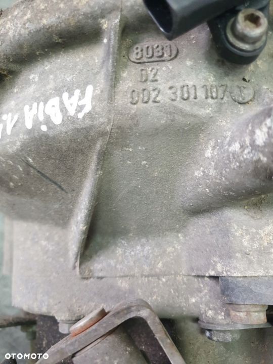 SKRZYNIA BIEGÓW SKODA FABIA I 1,4MPI 002301107T - 2
