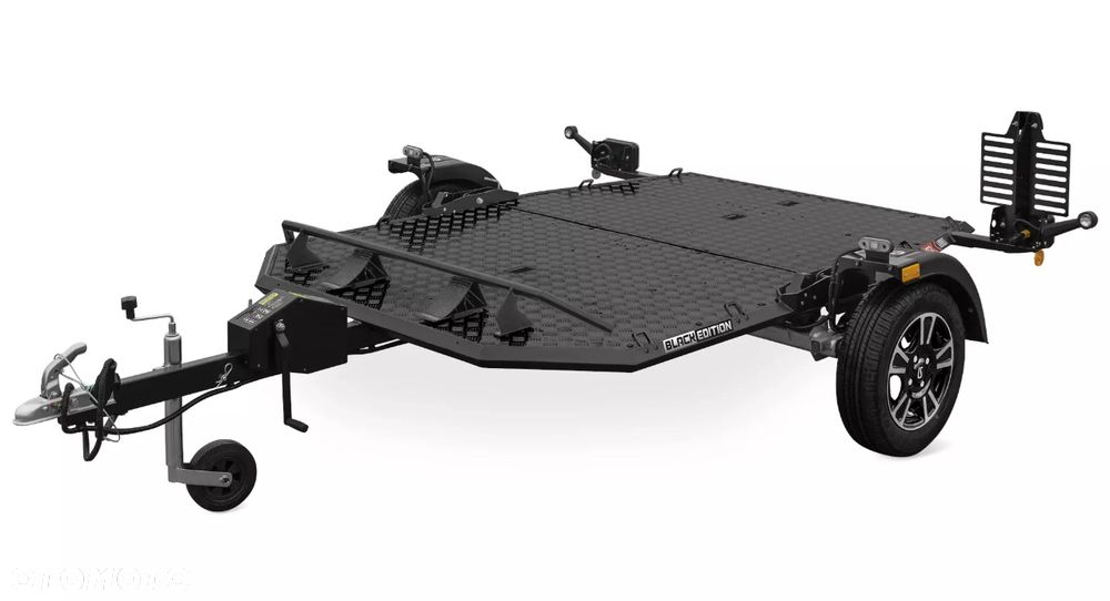 Lorries Przyczepa motocyklowa MT 2 BLACK EDITION na 2 motocykle składana uchylna 750kg - 8