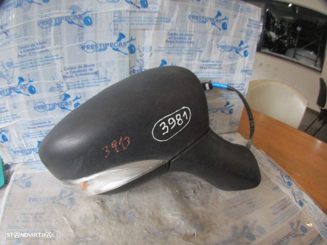 Espelho 963016264R RENAULT CLIO 4 FASE 1 2016 1.5DCI 75CV 5P BRANCO DRT ELETRICO 9 PINOS Vidro Partido - 3