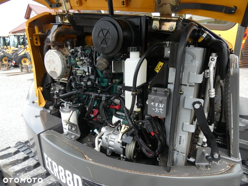 Volvo ECR88D ROTOTILT ZE SZCZYPCAMI / Super Stan / Nowe podwozie / - 22