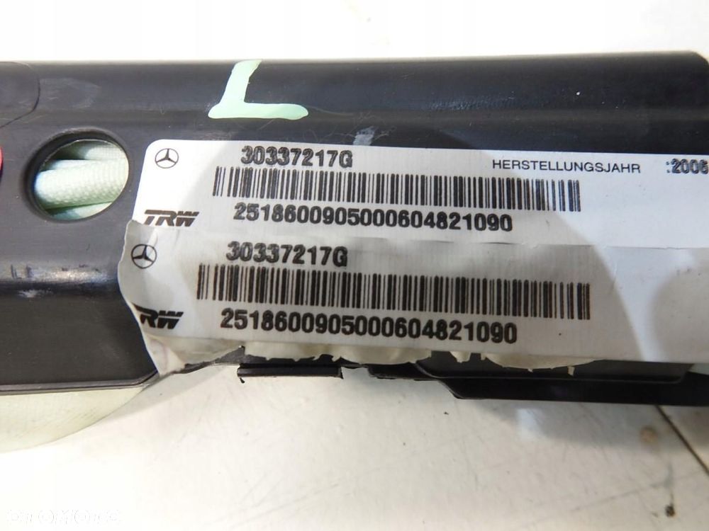 KURTYNA AIRBAG LEWA MERCEDES R W251 30337217G - 5