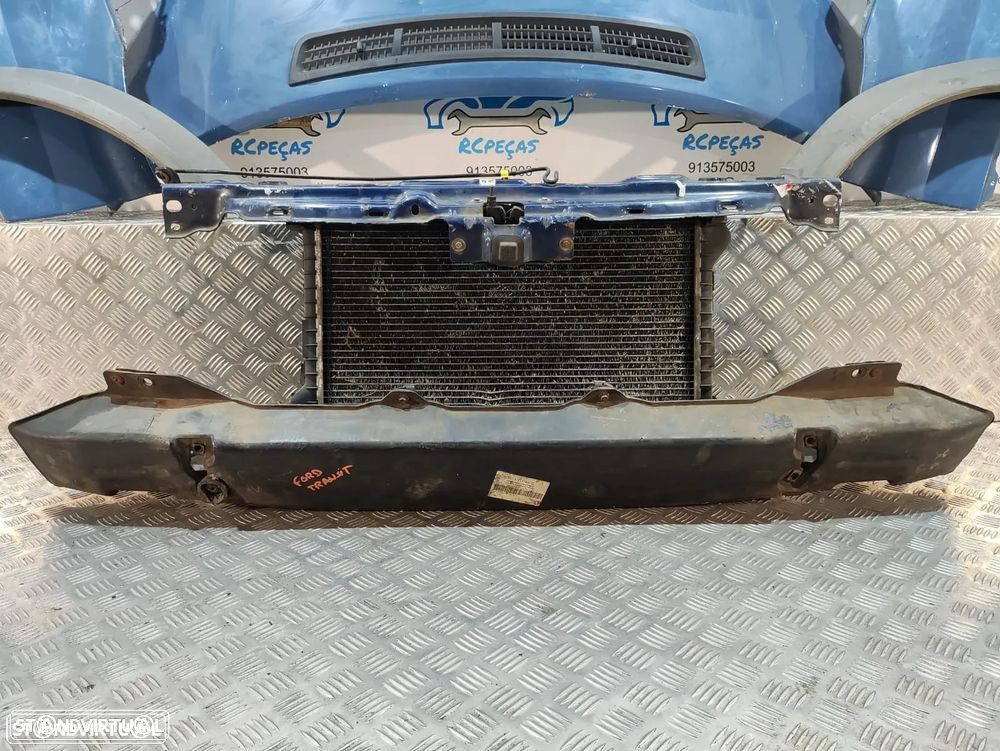 Frente Completa Ford Transit FA_ Van - 2006 / 2014 - Capot | Capo | Parachoque | Parachoques | Guarda Lamas | Lama | Otica | Oticas | Radiador | Ventilador | Fibra | Reforço | Original | P6C1116612AP | 2454107 | 6C1117K819B | 1370602 | 1561051 - 10