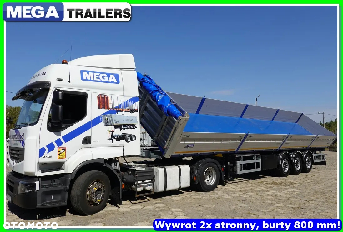 Inny Platforma z wywrotem, 2 strony, 12,60 m, burta 800 mm! - 5