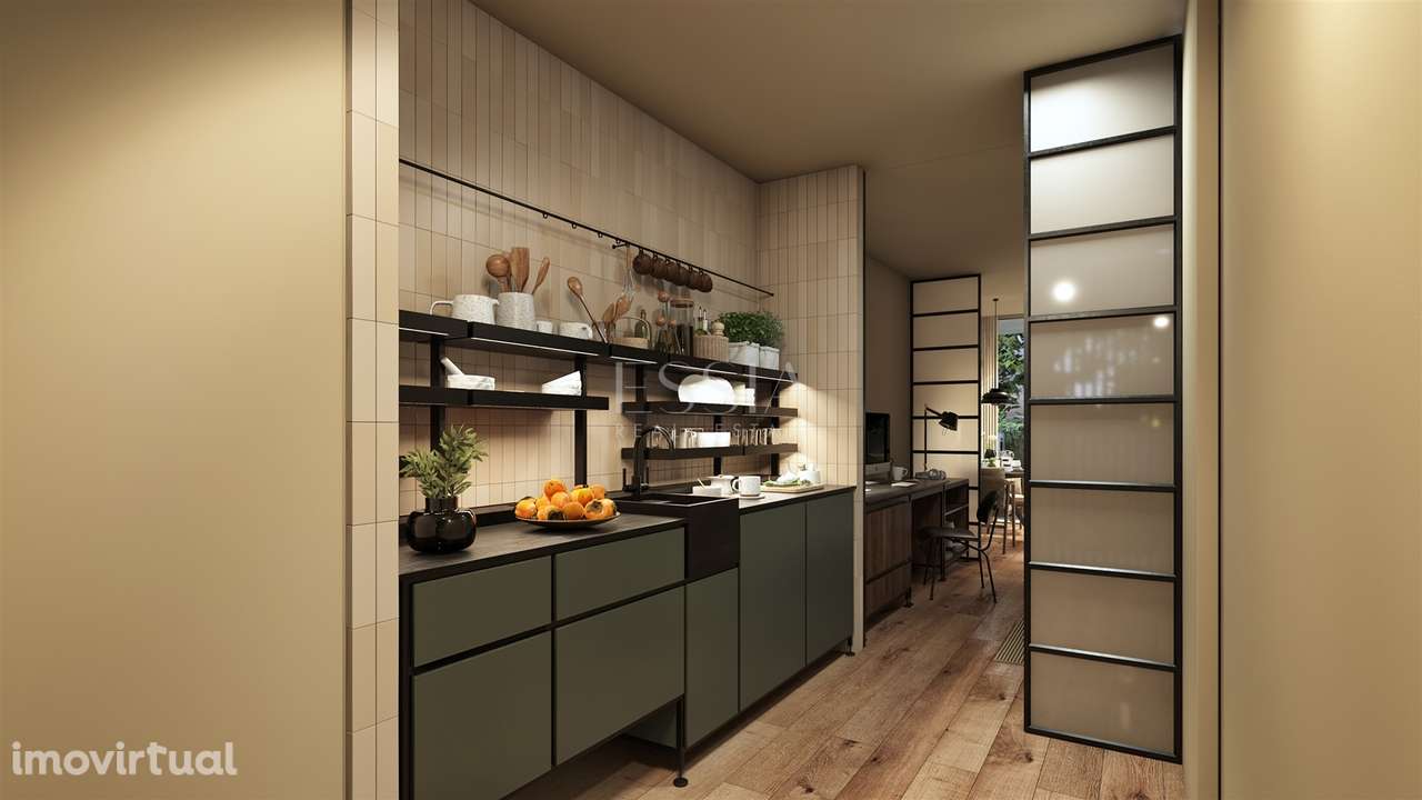 Apartamento T0 com Varanda,  Mobilado e Equipado - Matosinhos - Grande imagem: 3/10