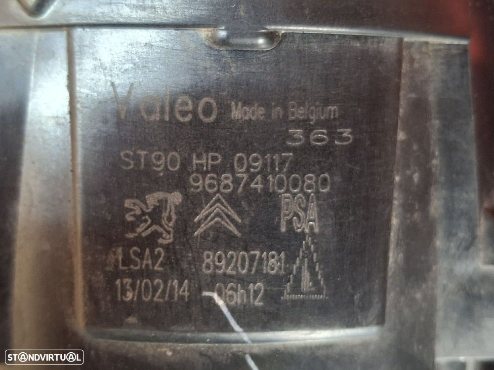 Farolim Nevoeiro Frente Direito Peugeot Partner Caixa - 3