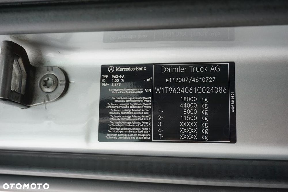 Mercedes-Benz ACTROS / 1848 / E 6 / MP 5 / ACC / MEGA / LOW DECK / RETARDER / PEŁNA OPCJA - 11