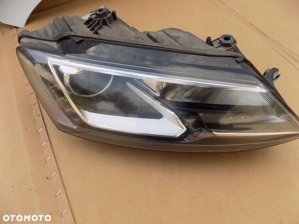 dw jetta 6 zderzak maska błotniki led xenon pas - 9