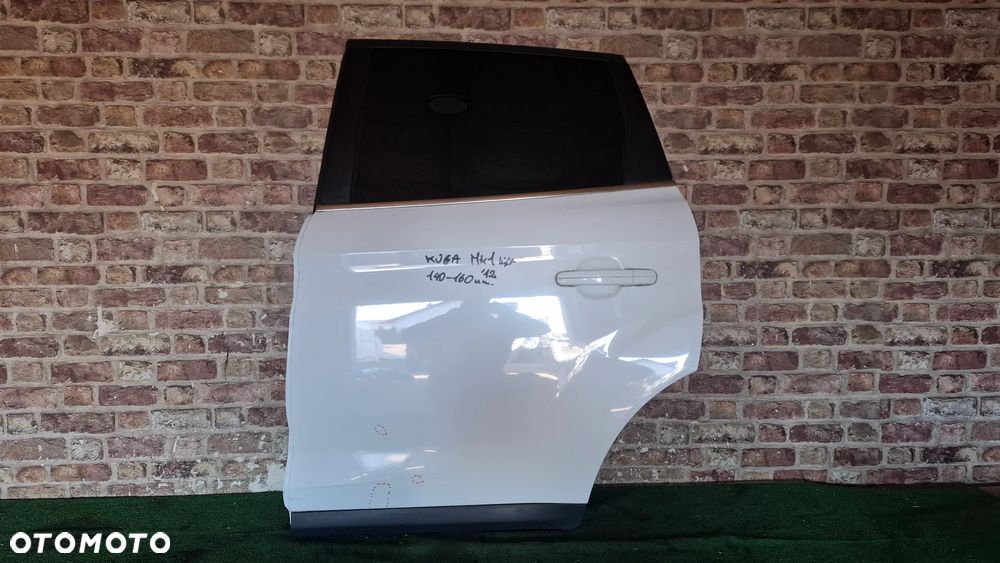 DRZWI TYŁ LEWE KOMPLETNE FORD KUGA MK1 08/12 KOD 58 - 1