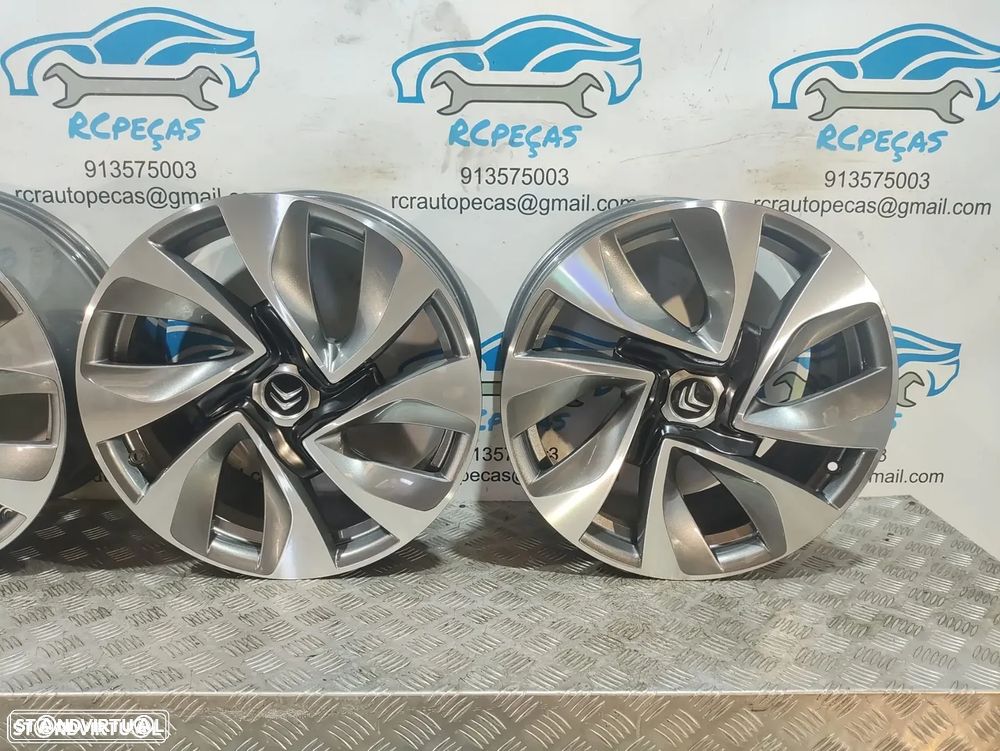 Jantes 18" Originais Citroen DS5 - 8J | ET27 | 4x108 - DS4 | DS3 | DS 5 | Jante | 18 Polegadas - 9687902677 - 6