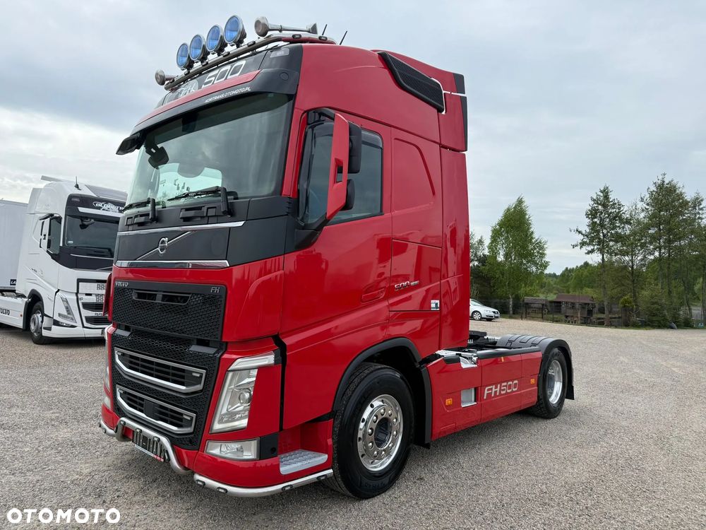 Volvo FH 500  // KLIMA POSTOJOWA //  ZABUDOWY MIĘDZYOSIOWE //FULL LED // ALCOA DURA BRIGHT/ NAVI // ORUROWANIE // TRĄBY // - 8